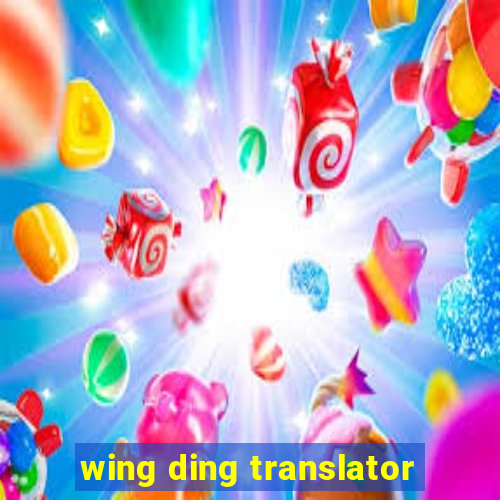 wing ding translator